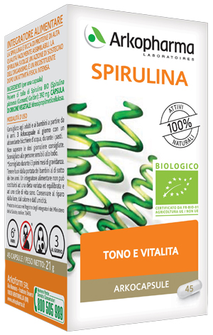 ARKO CAPSULE SPIRULINA BIO 45 CAPSULE - doctorpill.it