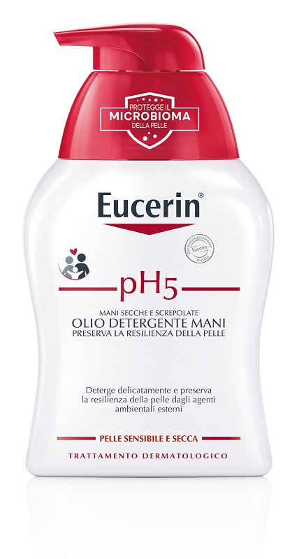 EUCERIN PH5 OLIO DETERGENTE MANI SECCHE E SCREPOLATE 250 ML - doctorpill.it