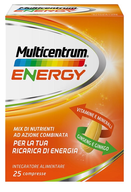 MULTICENTRUM MC ENERGY 25 COMPRESSE - doctorpill.it