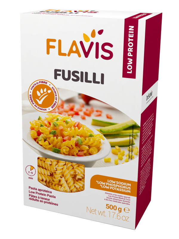 FLAVIS FUSILLI APROTEICI 500 G - doctorpill.it