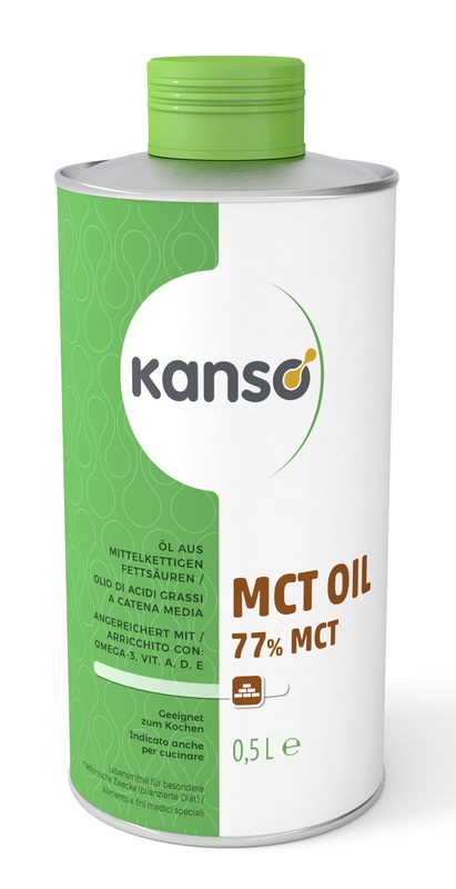 KANSO MCT OIL 77% OLIO DI ACIDI GRASSI 500 ML - doctorpill.it