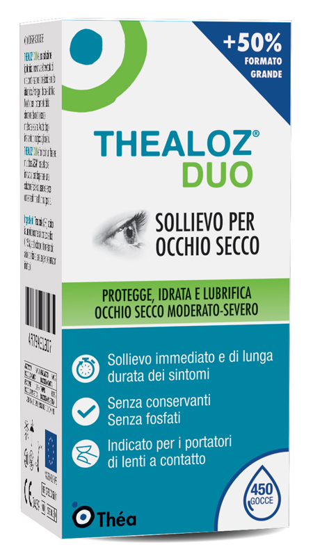 THEALOZ DUO SOLUZIONE OFTALMICA FLACONE 15 ML - doctorpill.it