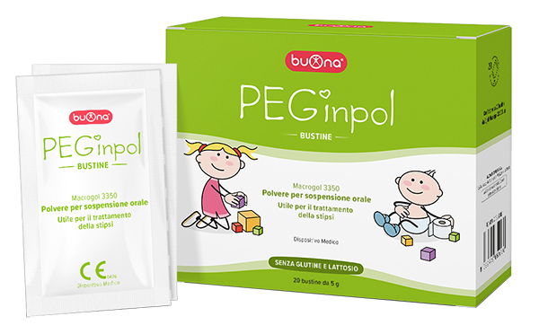 PEGINPOL MACROGOL 3350 SOSPENSIONE ORALE 20 BUSTINE - doctorpill.it