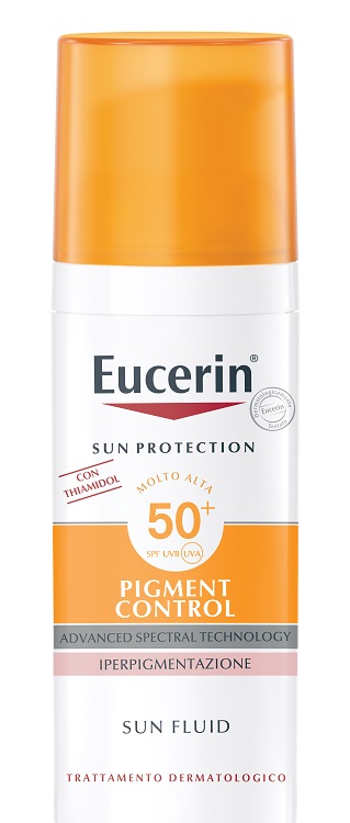 EUCERIN SUN PROTECTION SPF 50+ PIGMENT CONTROL SUN FLUID 50 ML - doctorpill.it