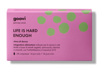 GOOVI LIFE IS HARD ENOUGH RITMO DI DONNA 28 COMPRESSE - doctorpill.it