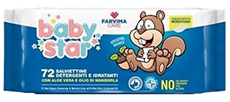 BABYSTAR SALVIETTE BEBE' POPUP 72 PEZZI - doctorpill.it