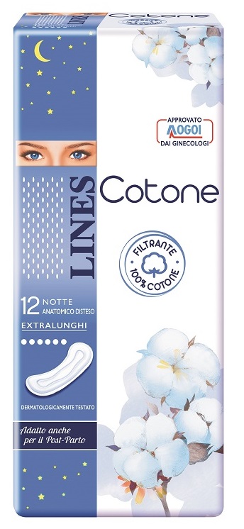 LINES COTONE NON ULTRA NOTTE DISTESI 12 PEZZI - doctorpill.it