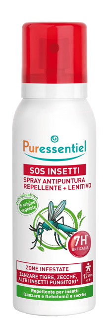 PURESSENTIEL SPRAY ANTIPUNTURA SOS INSETTI PMC 75 ML - doctorpill.it