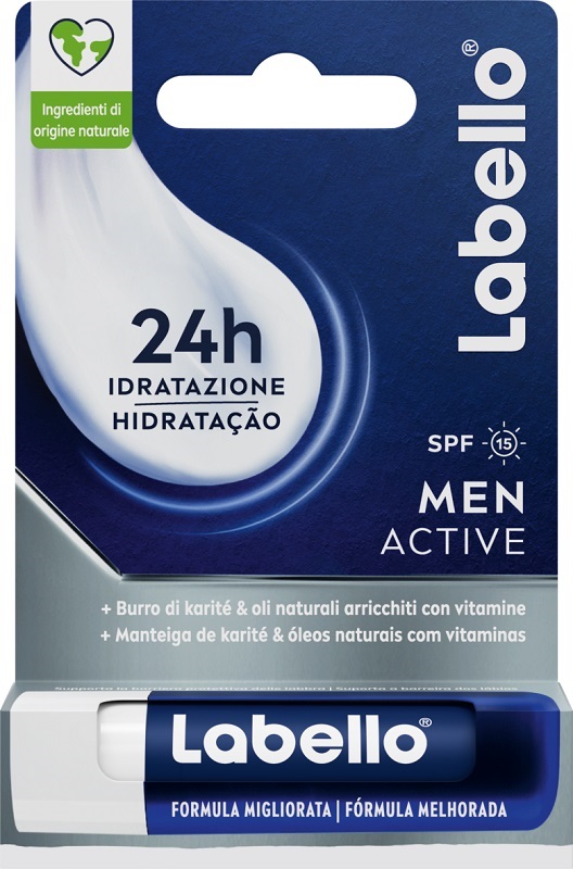 LABELLO ACTIVE FOR MEN SPF 15 5,5 ML - doctorpill.it