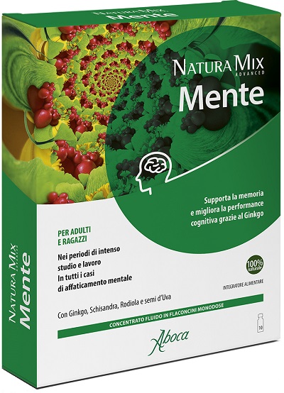 NATURA MIX ADVANCED MENTE 10 FLACONCINI - doctorpill.it