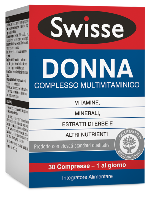 SWISSE MULTIVITAMINICO DONNA 30 COMPRESSE - doctorpill.it