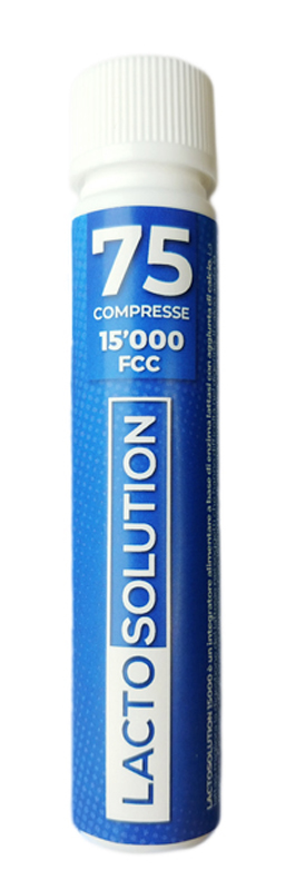 LACTOSOLUTION 15000 75 COMPRESSE - doctorpill.it