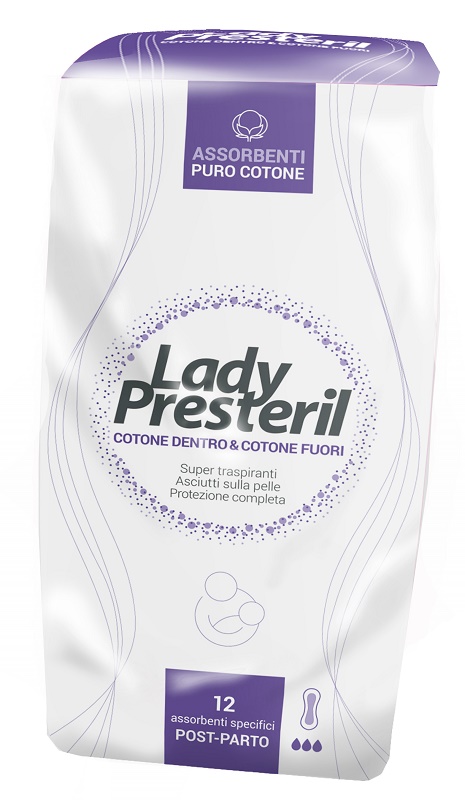 LADY PRESTERIL POSTPARTO 12 PEZZI - doctorpill.it
