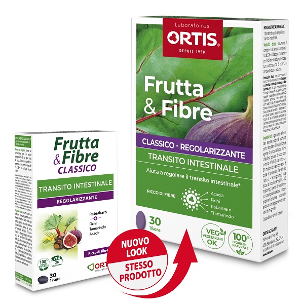 FRUTTA & FIBRE CLASSICO 30 COMPRESSE - doctorpill.it