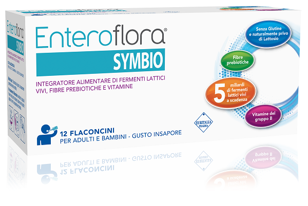 ENTEROFLORA SYMBIO 12 FLACONCINI DA 10 ML - doctorpill.it