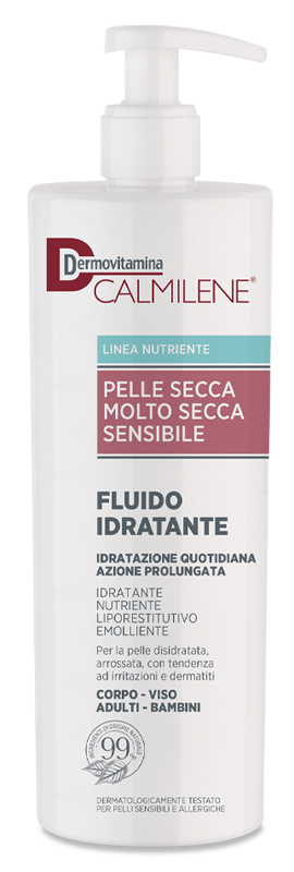 DERMOVITAMINA CALMILENE FLUIDO IDRATANTE PER PELLE SECCA, MOLTO SECCA E SENSIBILE 500 ML - doctorpill.it