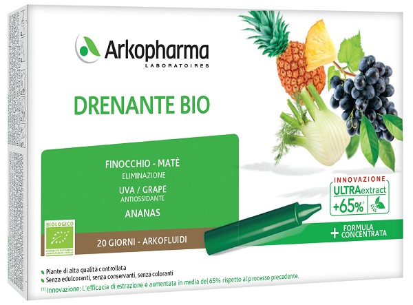ARKOFLUIDI DRENANTE BIO 20 FIALE - doctorpill.it