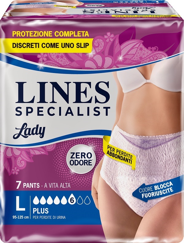 LINES SPECIALIST PANTS LADY PLUS L FARMA 7 PEZZI - doctorpill.it