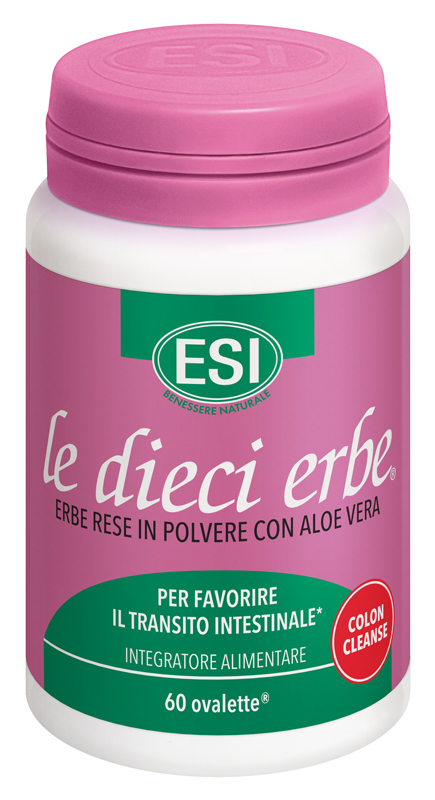 ESI LE DIECI ERBE COLON CLEANSE 60 OVALETTE - doctorpill.it