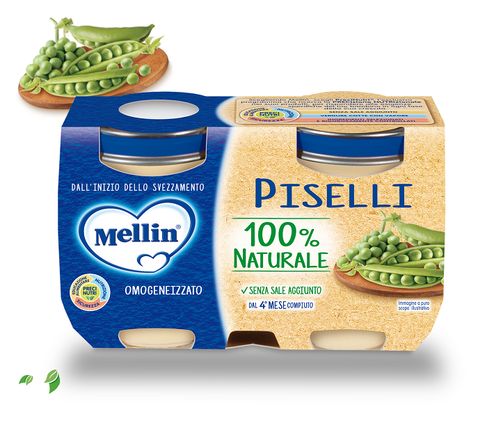 OMOGENEIZZATO PISELLI 2 X 125 G - doctorpill.it