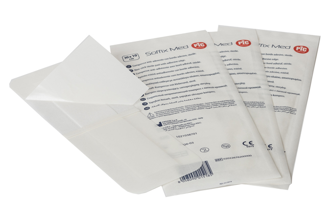 CEROTTO IN STRISCE PIC SOFFIX MED 30X10 CM S STERILE 10X30 CM 1 PEZZO - doctorpill.it