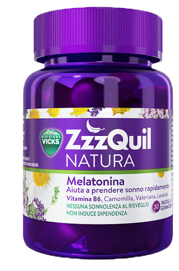 VICKS ZZZQUIL NATURA 30 PASTIGLIE GOMMOSE - doctorpill.it