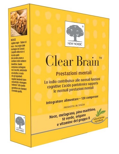 CLEAR BRAIN 120 COMPRESSE - doctorpill.it