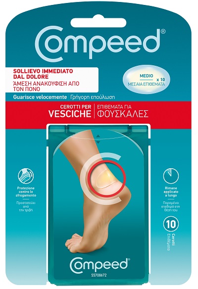 COMPEED CEROTTO VESCICHE MEDIO 10 PEZZI - doctorpill.it
