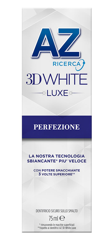 AZ DENT 3D WHITE LUXE PERFEZIONE 75ML - doctorpill.it