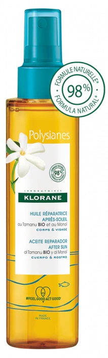 KLORANE OLIO RISTRUTTURANTE DOPOSOLE AL TAMANU E MONOI 150 ML - doctorpill.it