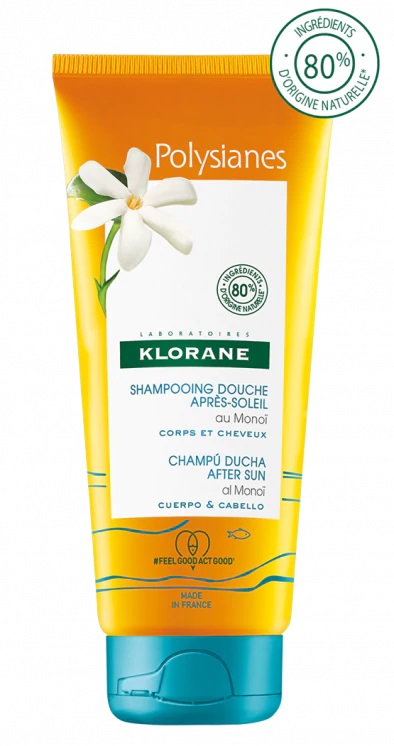 KLORANE SHAMPOO DOCCIA DOPOSOLE CORPO/CAPELLI 200ML - doctorpill.it