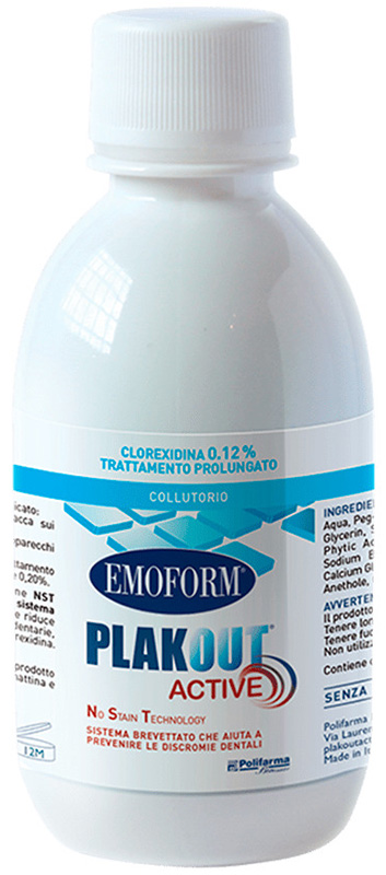 EMOFORM PLAKOUT ACTIVE 0,12 + DENTIFRICIO VENDITA - doctorpill.it
