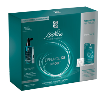 DEFENCE KS BIPACK TRATTAMENTO ANTICADUTA + INTEGRATORE 30 COMPRESSE - doctorpill.it