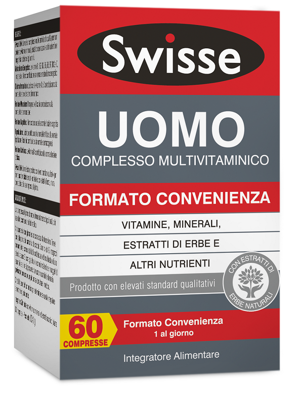 SWISSE UOMO MULTIVITAMINICO 60 COMPRESSE - doctorpill.it