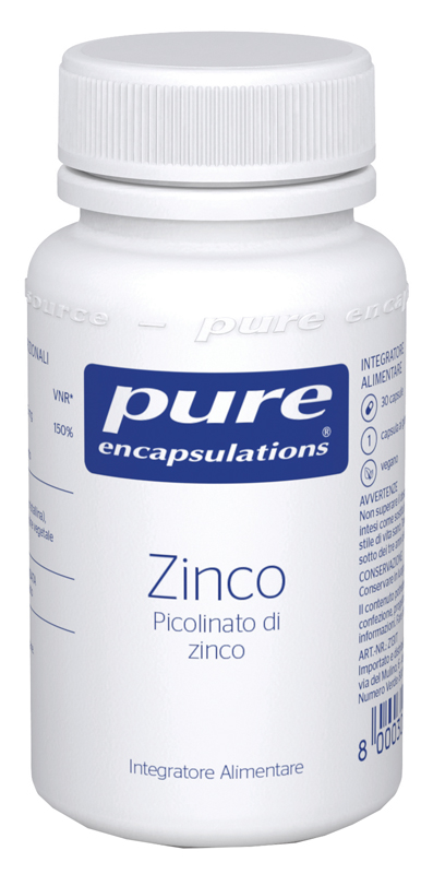 PURE ENCAPSULATIONS ZINCO 30 CAPSULE - doctorpill.it