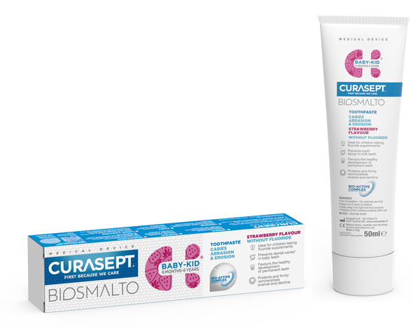 CURASEPT BIOSMALTO BABY KID SENZA FLUORO 50 ML - doctorpill.it