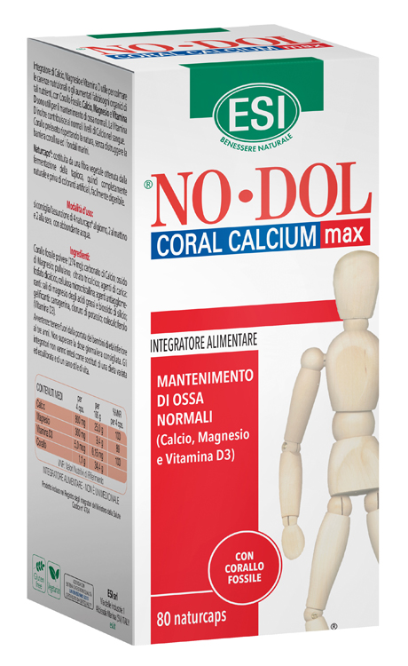 ESI NO DOL CORAL CALCIUM MAX 80 CAPSULE - doctorpill.it
