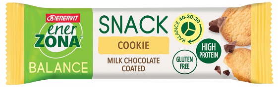 ENERZONA SNACK COOKIE MILK CIOCHOLATE 33 G - doctorpill.it