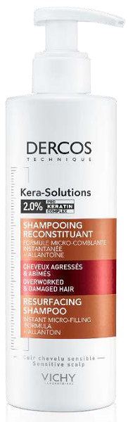 DERCOS TECHNIQUE KERASOL SHAMPOO RISTRUTTURANTE 250 ML - doctorpill.it