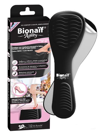 BIONAIF AGILITY SOTTOPIEDE NERO - doctorpill.it