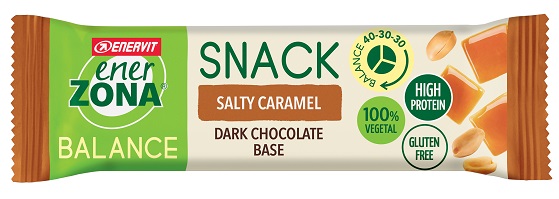 ENERZONA SNACK SALTY CARAMEL 25 G - doctorpill.it