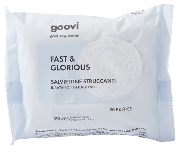 GOOVI SALVIETTINE STRUCCANTI 20 PEZZI - doctorpill.it