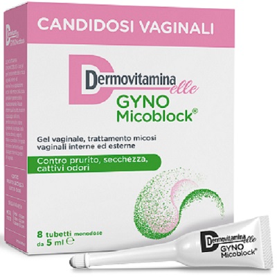 DERMOVITAMINA GYNOMICOBLOCK M 8 TUBETTI MONODOSE 5 ML - doctorpill.it