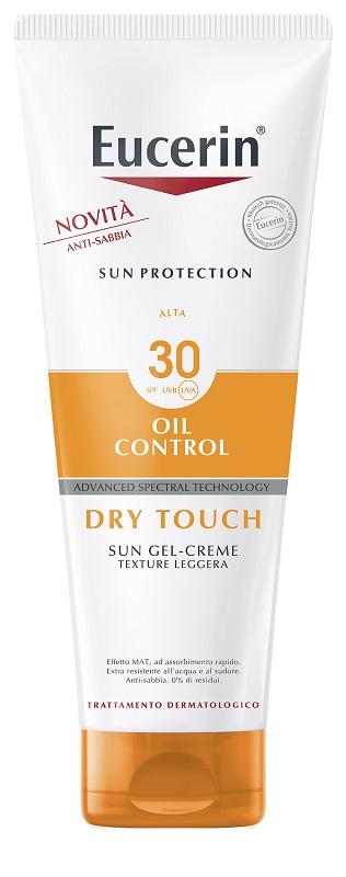 EUCERIN SUN GEL DRY TOUCH SPF30+ 200 ML - doctorpill.it
