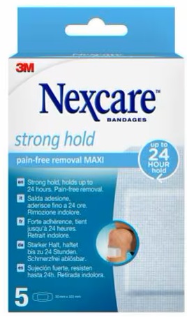 CEROTTO NEXCARE STRONG PADS 360 MAXI 5 PEZZI - doctorpill.it