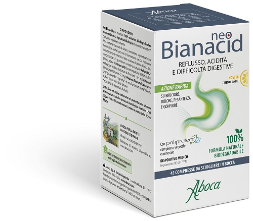 NEOBIANACID 45 COMPRESSE LIMONE - doctorpill.it