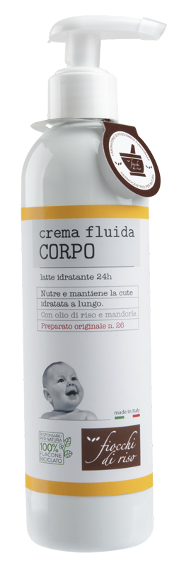 FIOCCHI DI RISO CREMA FLUIDA CORPO IDRATANTE 240 ML - doctorpill.it