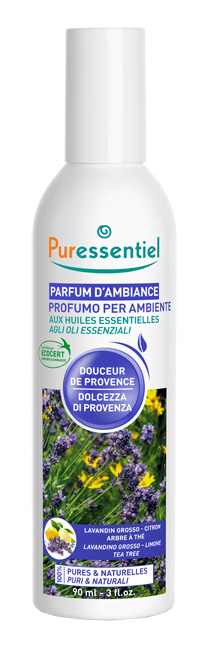 PURESSENTIEL PROFUMO AMBIENTE DOLCEZZA PROVENZA ECOCERT 90 ML - doctorpill.it