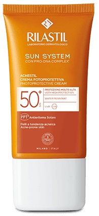 RILASTIL SUN SYSTEM ACNESTIL SPF 50+ CREMA 40 ML - doctorpill.it