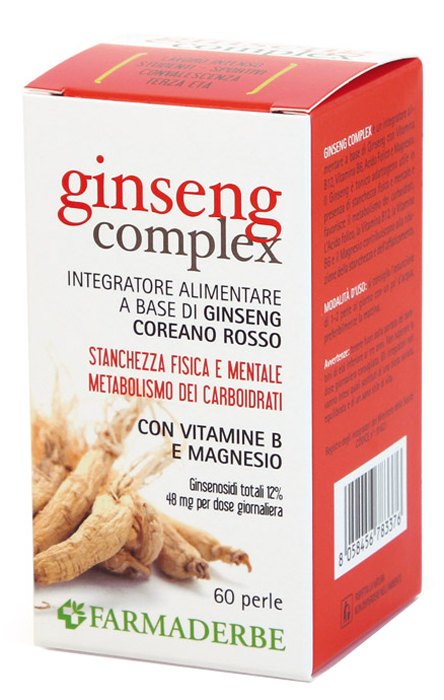 GINSENG COMPLEX EXTRACT 60 PERLE - doctorpill.it